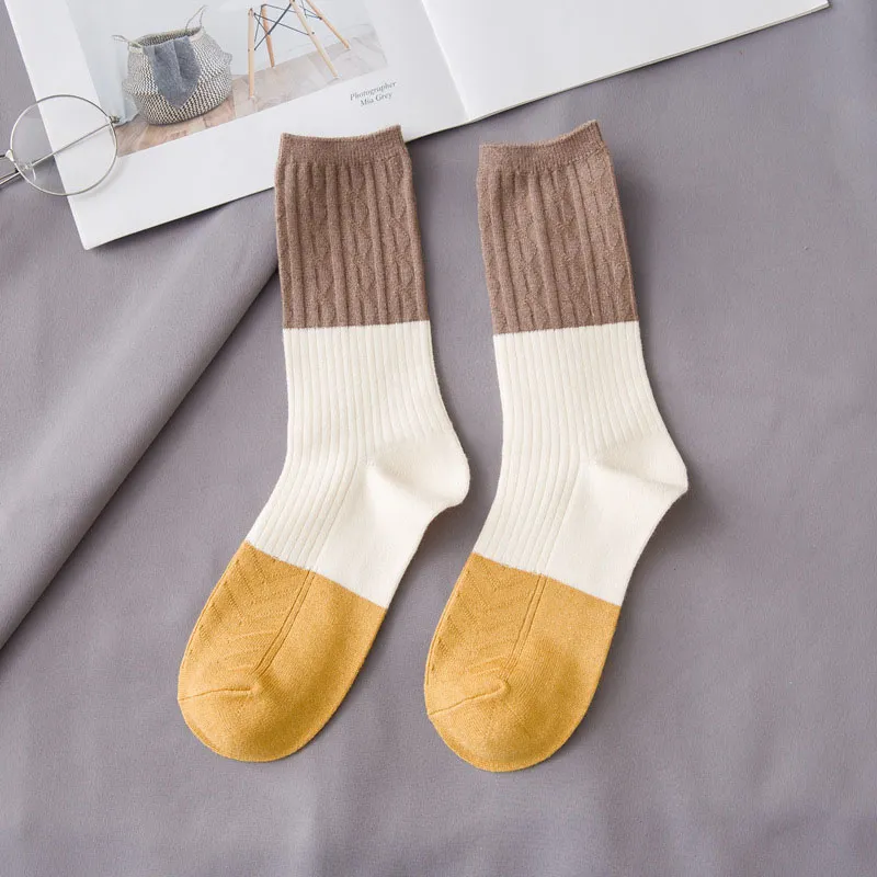 Women's cashmere soft cotton socks (5)